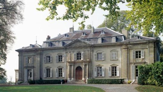 Voltaire's chateau in Ferney-Voltaire. From culture.fr