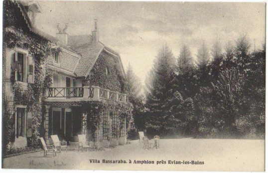 Villa Bassaraba, from Comtesse de Noailles fan blog site.