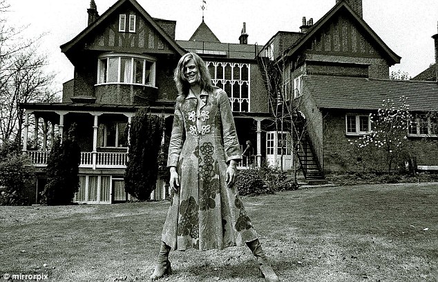 Haddon Hall in Beckenham, where David Bowie lived in a commune-like environment in the early 1970s, one of his most productive and creative periods. It was demolished to make way for a road and a block of flats.